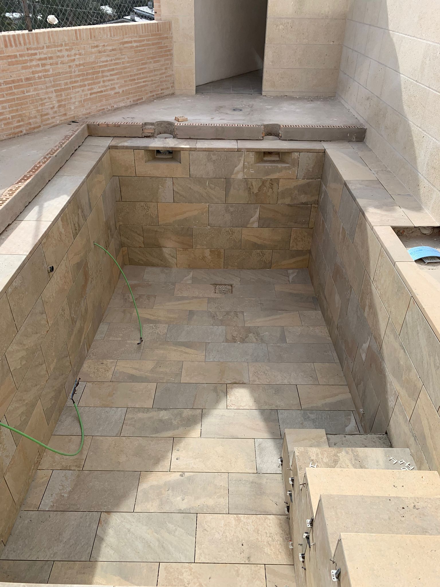 Piscina de obra